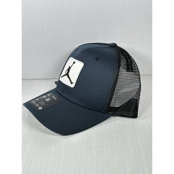 Size M/L Nike Jordan Rise Structured Jumpman Trucker Hat Cap FZ0774-010 NWT - Picture 2 of 6